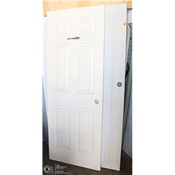 PAIR OF DOORS, 30" AND 36" , BOTH 80" TALL