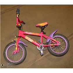 GIRLS BELIEVE BIKE 14" WHEELS