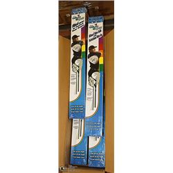 CASE WITH 4 NEW RH GOLF CLUB SETS SIZE 1