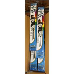 CASE WITH 4 NEW RH GOLF CLUB SETS SIZE 1