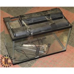 FISH TANK 20" W X 10"D X 12"H
