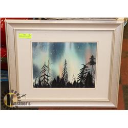 ORIGINAL E . STANNARD WATER COLOR PAINTING