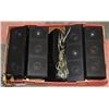Image 1 : SAMSUNG SURROUND SOUND SPEAKERS LOT OF 5