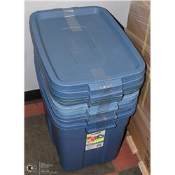 BUNDLE OF 4 RUBBERMAID ROUGHNECK