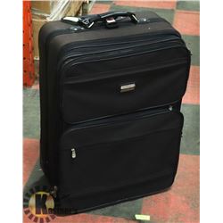 USED BROWN SUITCASE