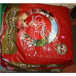 TWO  14KG BAGS OF PURINA SMART BLEND LAMB AND