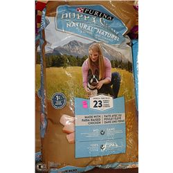 TWO 16KG BAGS PURINA PUPPY CHOW FARM RAISED