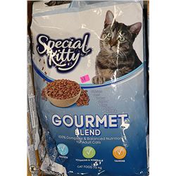 TWO 7.5KG BAGS SPECIAL KITTY GOURMET BLEND CAT