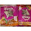 Image 1 : SIX ASSORTED BAGS OF WHISKAS CAT FOOD
