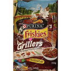 TWO 7.5 KG BAGS FRISKIES GRIDDLERS MEATY TENDERS