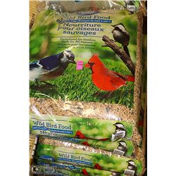 FIVE 9KG BAGS OF WILD BIRD FOOD