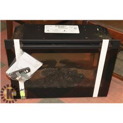 NEW DIMPLEX ELECTRIC FIREPLACE INSERT WITH BOOKS