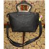 Image 1 : NEW LADIES BLACK HANDBAG WITH GOLD METAL ACCENTS &