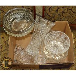 CRYSTAL- ASSORTED DECORATIVE PIECES