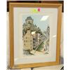 Image 1 : FRAMED ART- "COTE DE LA MONTAGUE QUEBEC" BY MIKO