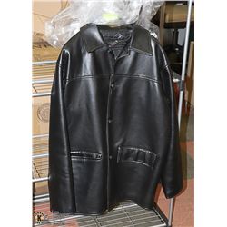LEATHER CAR COAT- REPORTAGE RGA ITALY