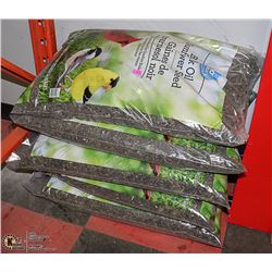 FIVE 13KG BAGS BLACK OIL SUNFLOWER SEED