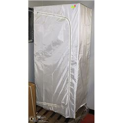 IKEA PORTABLE NYLON/METAL STORAGE WARDROBE