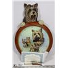 Image 1 : LTD EDITION #A1800 YORKIE TAIL WAGGIN TIME CLOCK