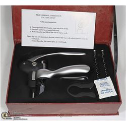NEW PROFESSIONAL CORKSCREW KIT