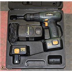 WAGNER 14.4 VOLT CORDLESS DRILL DRIVER KIT