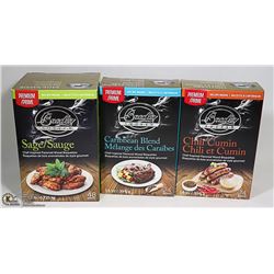 LOT WITH 3 NEW BOXES OF PREMIUM