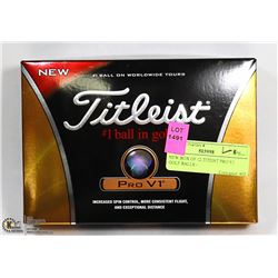 NEW BOX OF 12 TITLEIST PRO V1 GOLF BALLS -