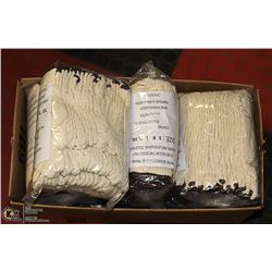 LOT OF 8 DOZEN COTTON WORK GLOVES