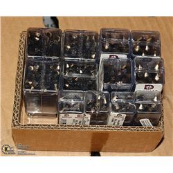 FLAT OF 12  ASSORTED SIZES HEAVY DUTY DRILL BITS