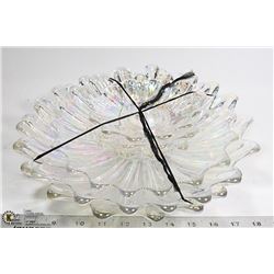 CARNIVAL - 3 BOWLS, 2 DESSERT PLATES, 1 CANDLE