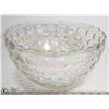 Image 1 : CARNIVAL GLASS PUNCH BOWL.