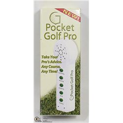 NEW SEALED POCKET GOLF PRO RECORDER