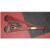 Image 1 : 2 - 24" PIPE WRENCHES RIGID AND HIT DELUXE