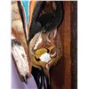 Image 8 : Custom Hand Painted Bison Skull