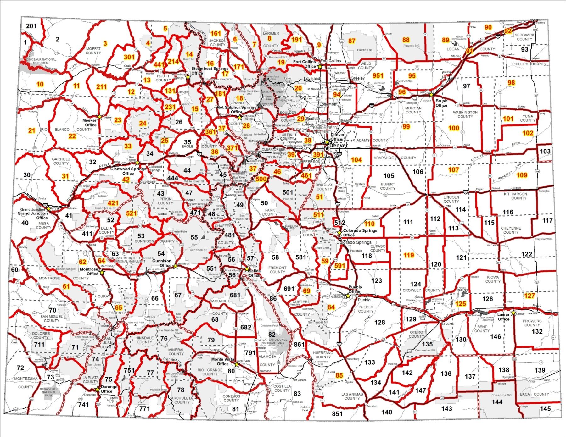 Mule Deer Hunt in Colorado Unit’s 77, 78 & 771 for 1 hunter NonGuided