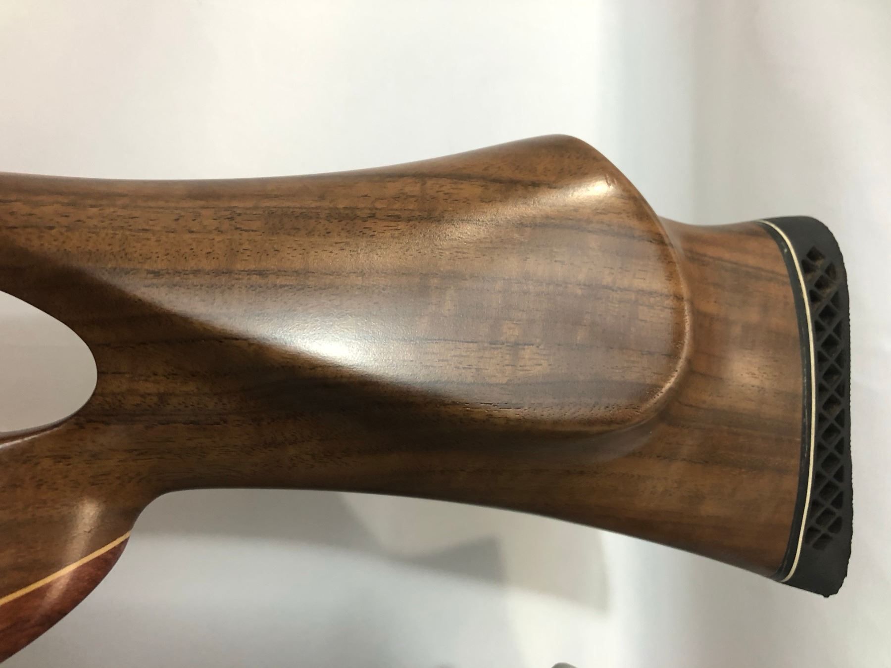 Custom built Rifle, hand finished AAA Grade Fancy Walnut Thumb Hole