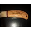 Image 2 : Custom Hand Crafted Fixed Blade Knife With DSCNM Logo etched on Handle Made by Knife Makers SABLE Kn