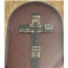 Image 7 : Framed Inspirational Cross Three Dimensional Shadowbox Art under Glass Interior Size 24x30 Exterior 
