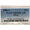Image 3 : 1996-S SILVER ROOSEVELT DIME PCGS PR69 DCAM