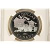 Image 1 : 1981 CANADA TRAN-CANADA RAILWAY SILVER DOLLAR