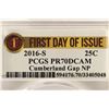 Image 3 : 2016-S CUMBERLAND GAP NATIONAL PARK QUARTER