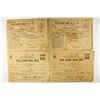 Image 1 : 4-US WWII RATION BOOKS PARTIALLY USED. TWO BOOK #3