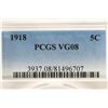 Image 3 : 1918 BUFFALO NICKEL PCGS VERY GOOD 08