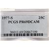 Image 3 : 1977-S WASHINGTON QUARTER PCGS PR69 DCAM