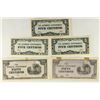 Image 1 : WWII JAPANESE INVASION CURRENCY 3-5 CENTAVOS AND