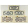 Image 2 : WWII JAPANESE INVASION CURRENCY 3-5 CENTAVOS AND