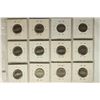 Image 2 : 1988-S-1999-S PROOF JEFFERSON NICKELS 12 DIFFERENT