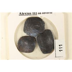 3-1195-1203  A.D. ALEXIUS III CUPPED BYZANTINE
