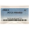 Image 3 : 1968-S LINCOLN CENT PCGS PR66RD