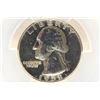 Image 1 : 1958 WASHINGTON SILVER QUARTER PCGS PR67